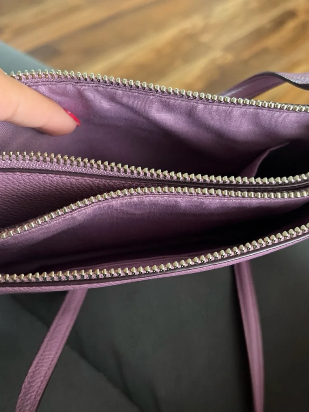 Coach sleek wristlet